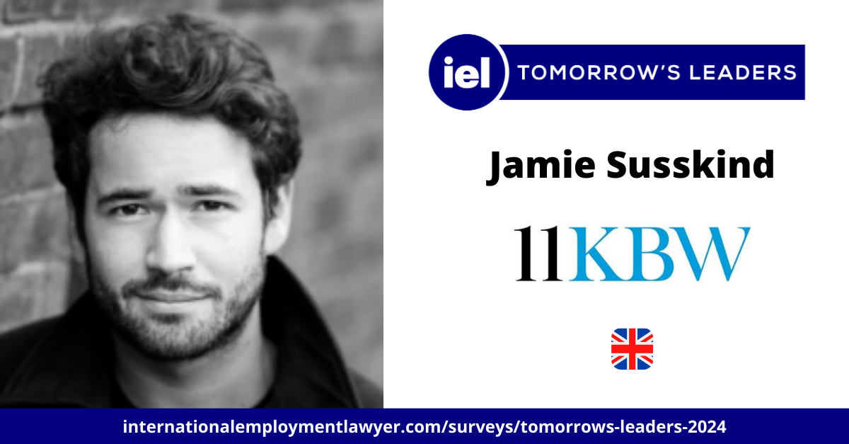 Jamie Susskind Included In The International Employment Lawyer S   Jamie Susskind 